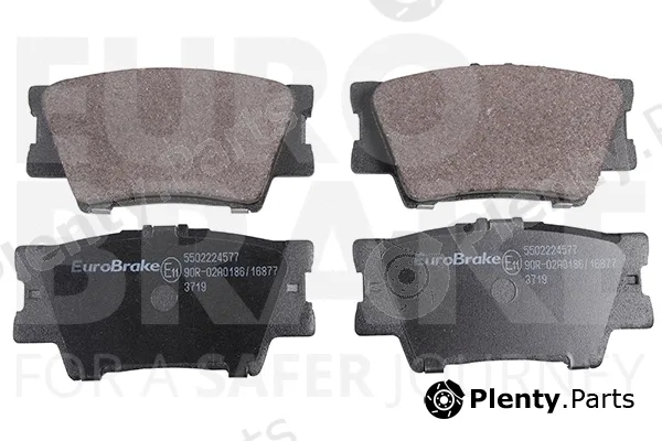 Eurobrake 5502224577 — Brake Pad Set, disc brake