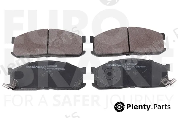 Eurobrake 5502229961 — Brake Pad Set, disc brake
