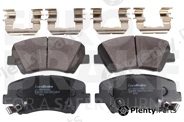 Eurobrake 5502223443 — Brake Pad Set, disc brake