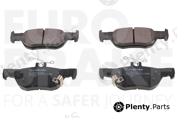 Eurobrake 5502223269 — Brake Pad Set, disc brake