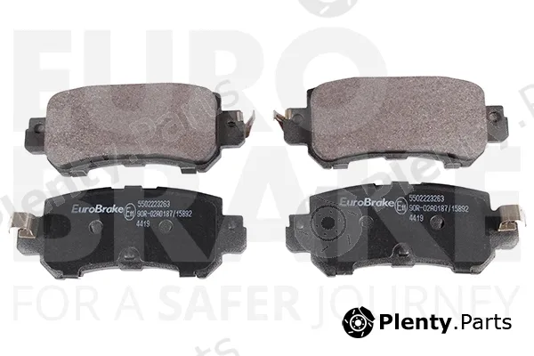 Eurobrake 5502223263 — Brake Pad Set, disc brake