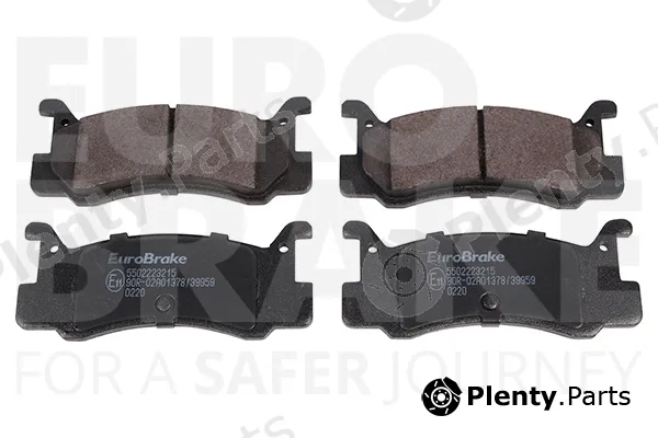 Eurobrake 5502223215 — Brake Pad Set, disc brake