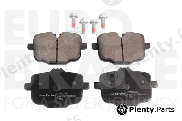 Eurobrake 5502221585 — Brake Pad Set, disc brake