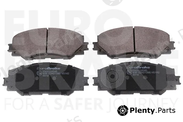 Eurobrake 5502224595 — Brake Pad Set, disc brake