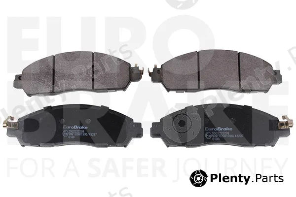 Eurobrake 5502222298 — Brake Pad Set, disc brake