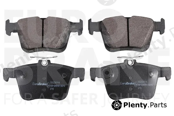 Eurobrake 55022247114 — Brake Pad Set, disc brake