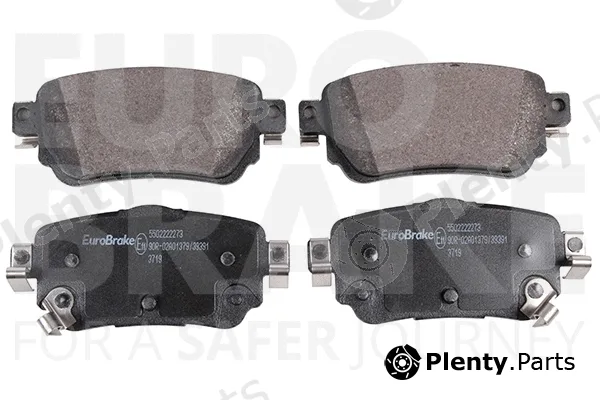 Eurobrake 5502222273 — Brake Pad Set, disc brake