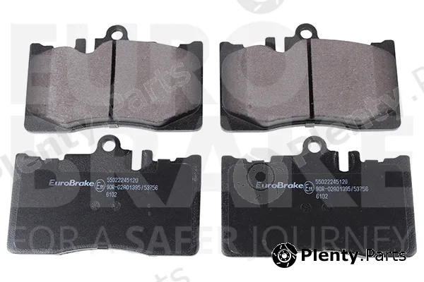 Eurobrake 55022245120 — Brake Pad Set, disc brake