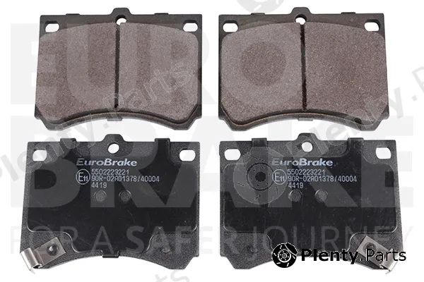 Eurobrake 5502223221 — Brake Pad Set, disc brake