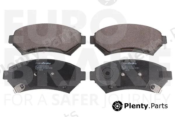 Eurobrake 5502223615 — Brake Pad Set, disc brake