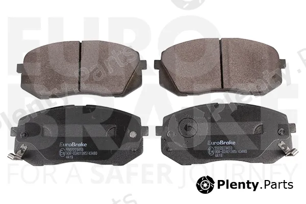 Eurobrake 5502223453 — Brake Pad Set, disc brake