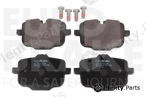Eurobrake 5502221549 — Brake Pad Set, disc brake