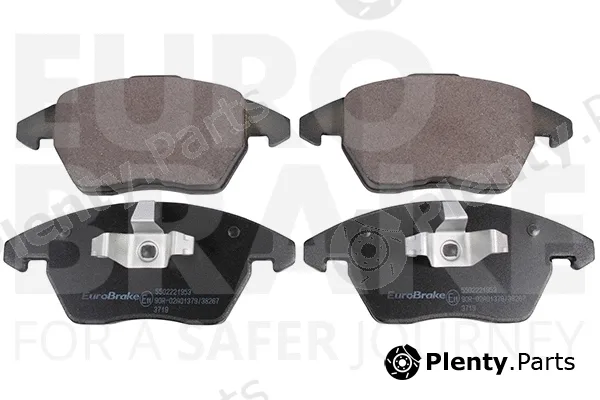 Eurobrake 5502221953 — Brake Pad Set, disc brake