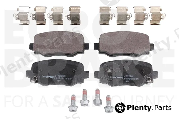 Eurobrake 5502229336 — Brake Pad Set, disc brake
