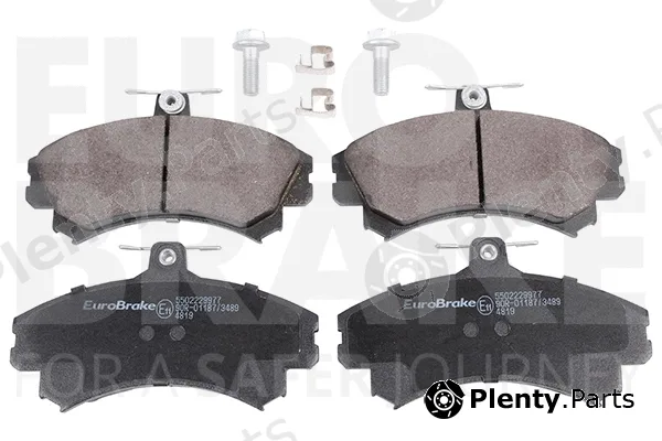 Eurobrake 5502229977 — Brake Pad Set, disc brake