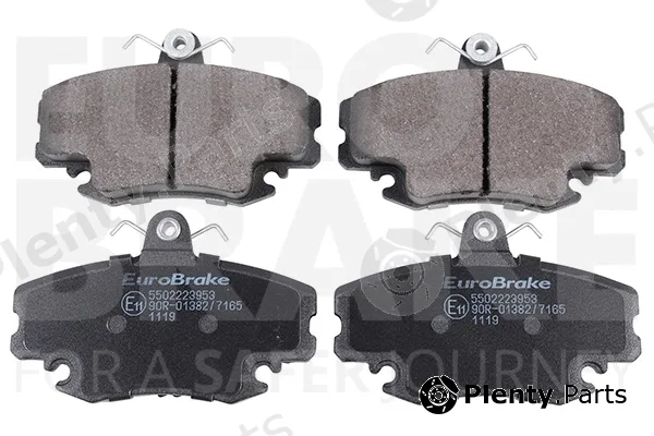 Eurobrake 5502223953 — Brake Pad Set, disc brake