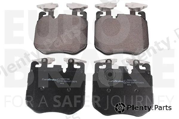 Eurobrake 5502221586 — Brake Pad Set, disc brake
