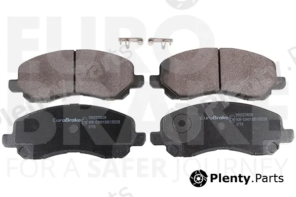 Eurobrake 5502223028 — Brake Pad Set, disc brake