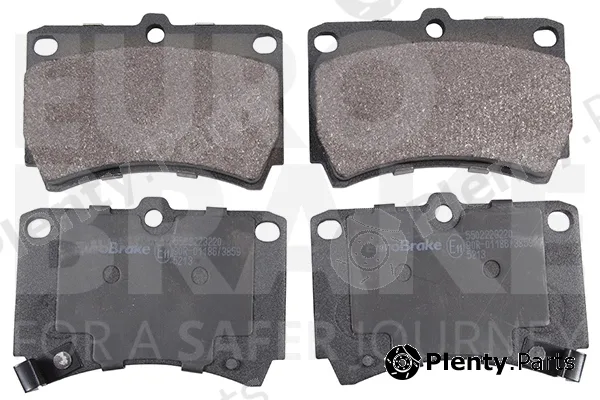 Eurobrake 5502223220 — Brake Pad Set, disc brake