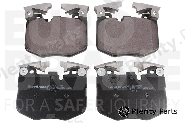 Eurobrake 5502221584 — Brake Pad Set, disc brake