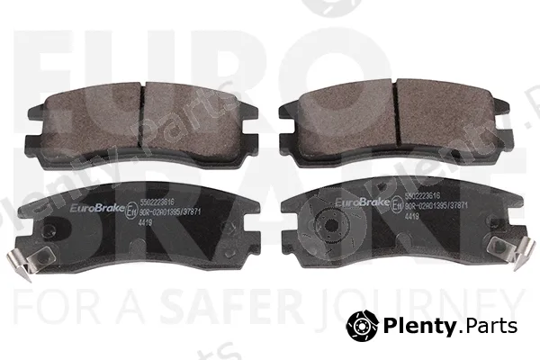 Eurobrake 5502223616 — Brake Pad Set, disc brake