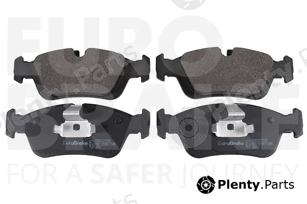 Eurobrake 5502221525 — Brake Pad Set, disc brake