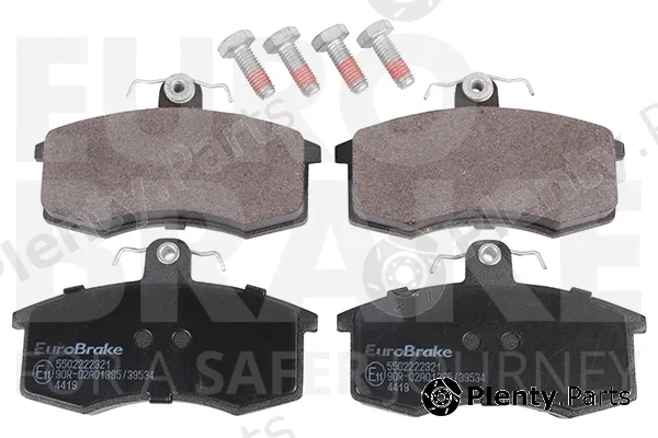 Eurobrake 5502222321 — Brake Pad Set, disc brake