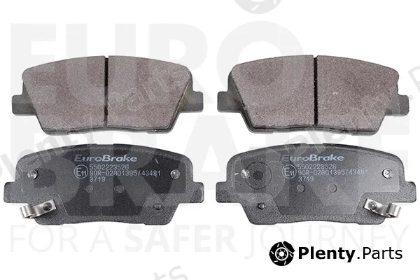 Eurobrake 5502223526 — Brake Pad Set, disc brake