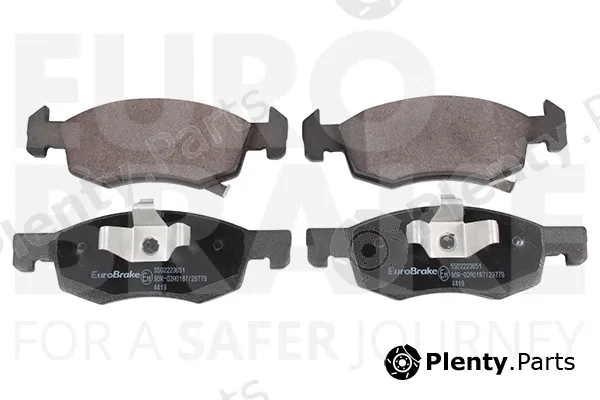 Eurobrake 5502223651 — Brake Pad Set, disc brake