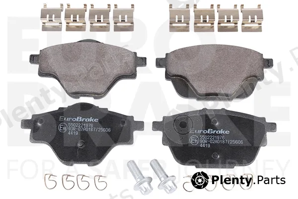 Eurobrake 5502221976 — Brake Pad Set, disc brake