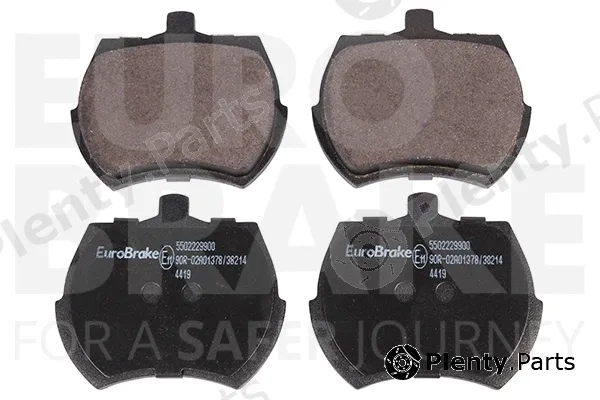 Eurobrake 5502229900 — Brake Pad Set, disc brake