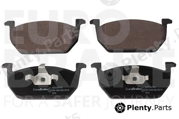 Eurobrake 55022247150 — Brake Pad Set, disc brake