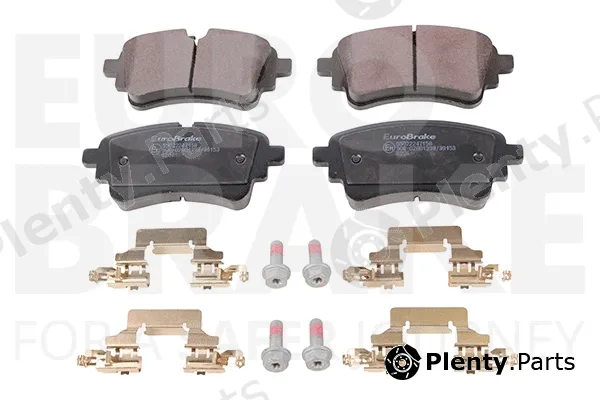 Eurobrake 55022247158 — Brake Pad Set, disc brake