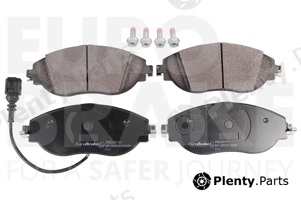 Eurobrake 55022247111 — Brake Pad Set, disc brake