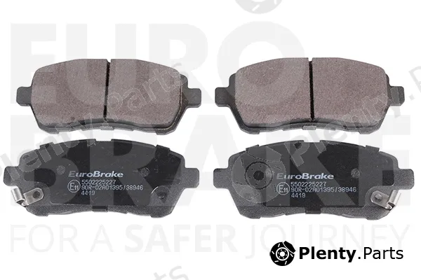Eurobrake 5502225227 — Brake Pad Set, disc brake