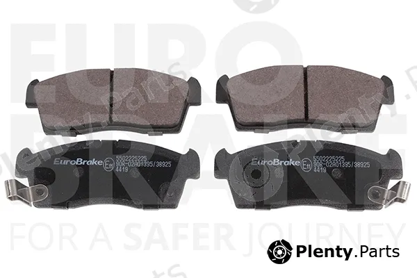 Eurobrake 5502225225 — Brake Pad Set, disc brake