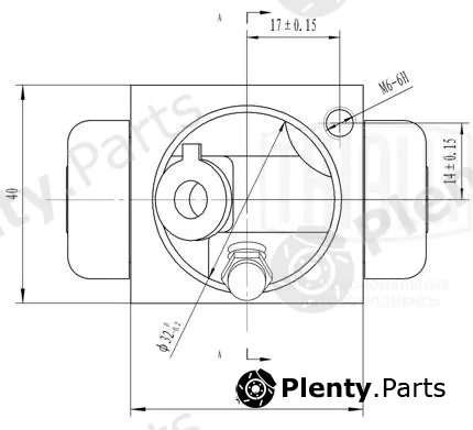 Trialli CF0945 — Wheel Brake Cylinder