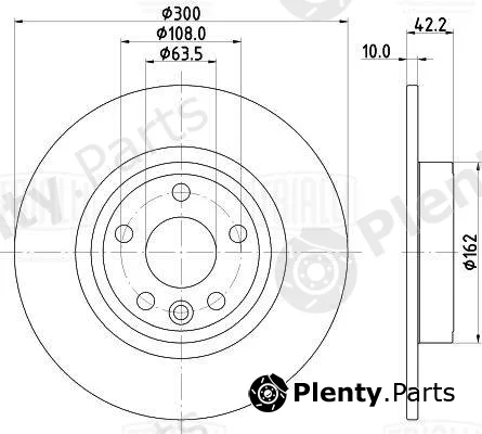 Trialli DF240122 — Brake Disc