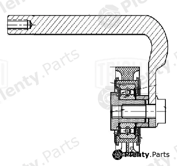 Trialli CM5678 — Belt Tensioner, V-ribbed belt
