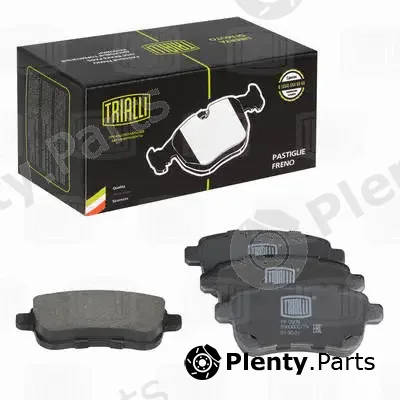 Trialli PF0909 — Brake Pad Set, disc brake