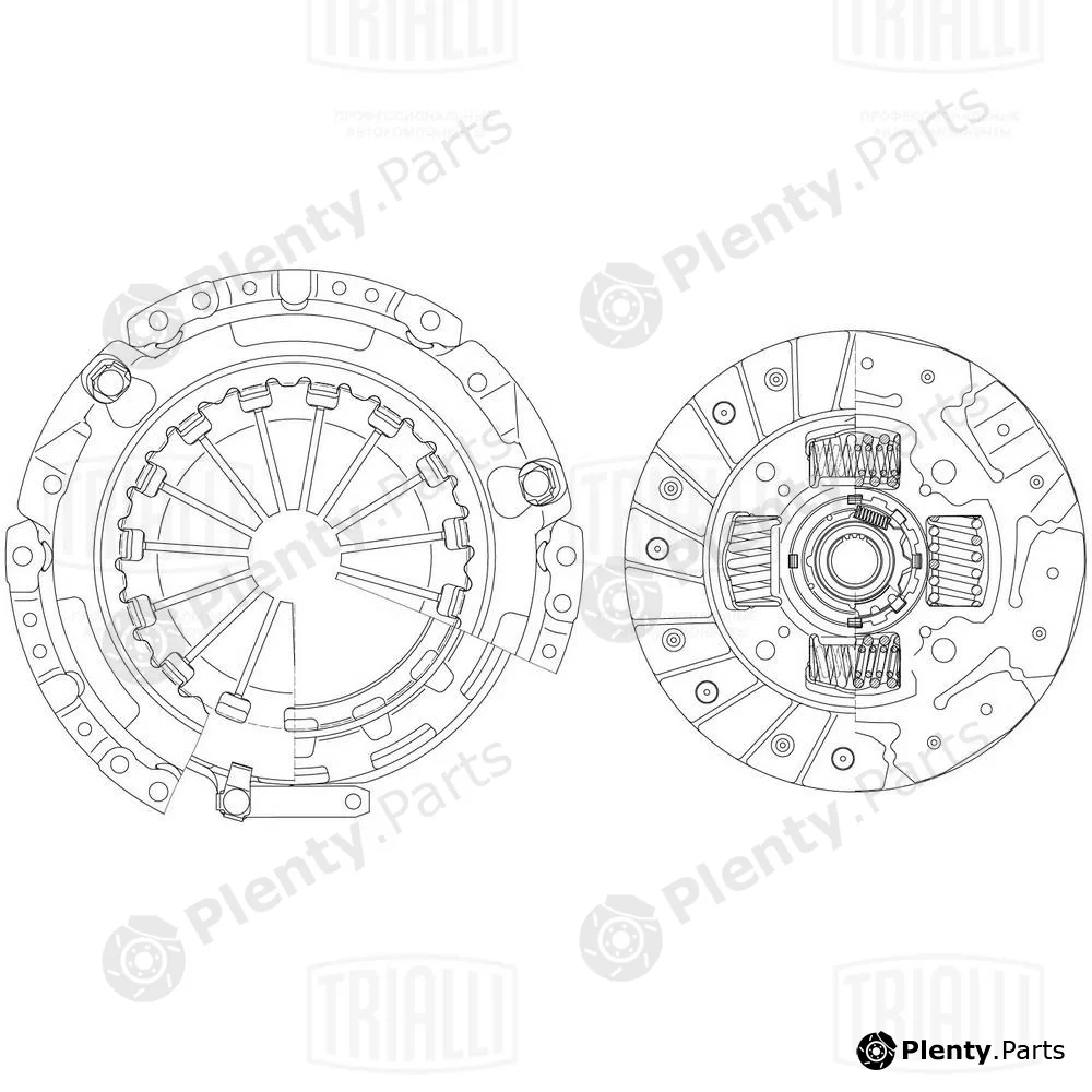 Trialli FR1902 — Clutch Kit
