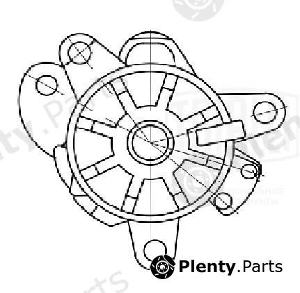 Trialli CM5367 — Belt Tensioner, V-ribbed belt