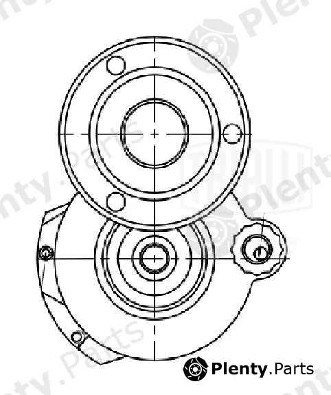 Trialli CM5658 — Belt Tensioner, V-ribbed belt