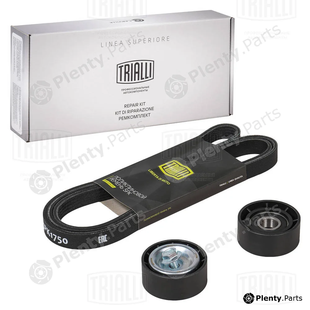 Trialli GD755 — V-Ribbed Belt Set