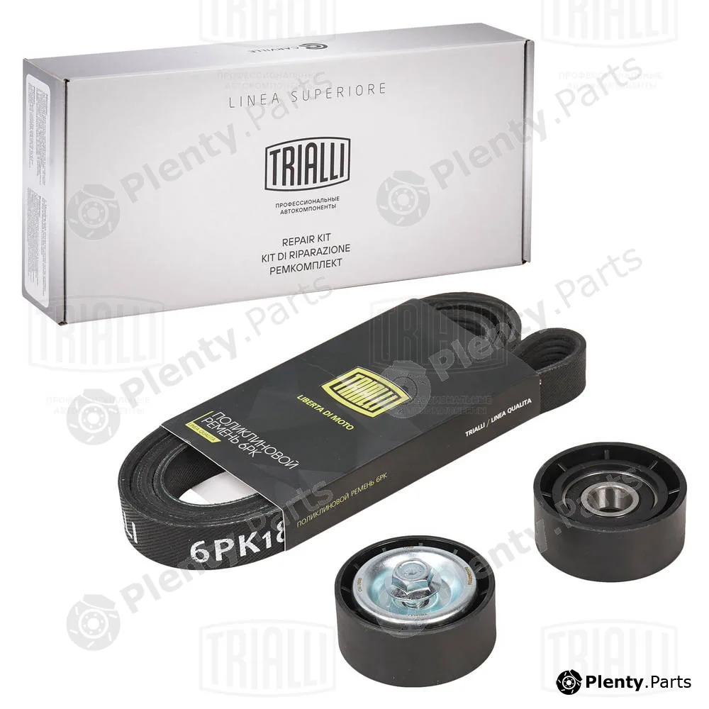 Trialli GD735 — V-Ribbed Belt Set