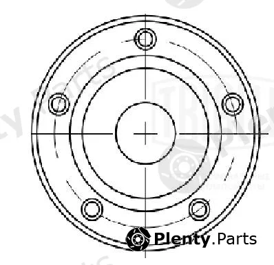 Trialli CM5639 — Belt Tensioner, V-ribbed belt