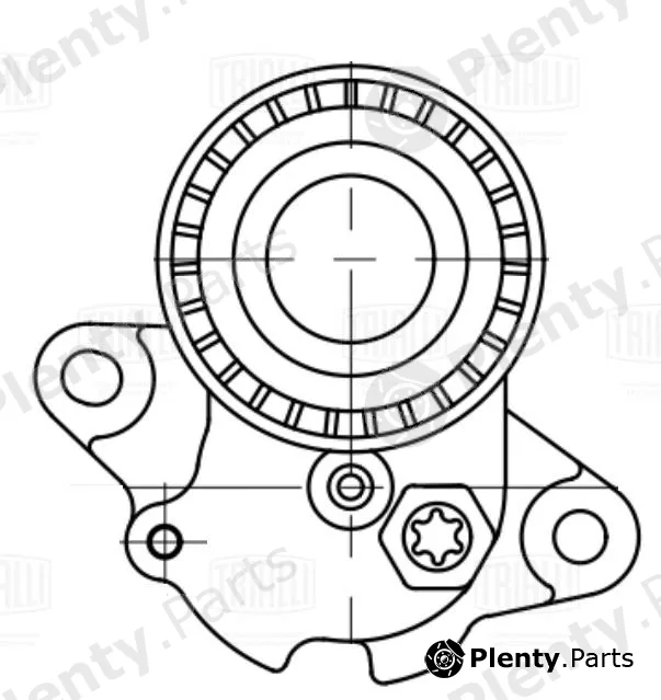 Trialli CM5084 — Belt Tensioner, V-ribbed belt