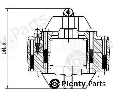 Trialli CF052307 — Brake Caliper