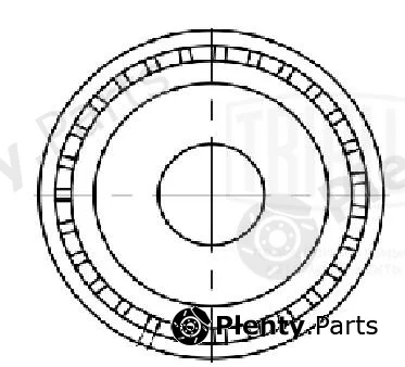Trialli CM5637 — Belt Tensioner, V-ribbed belt