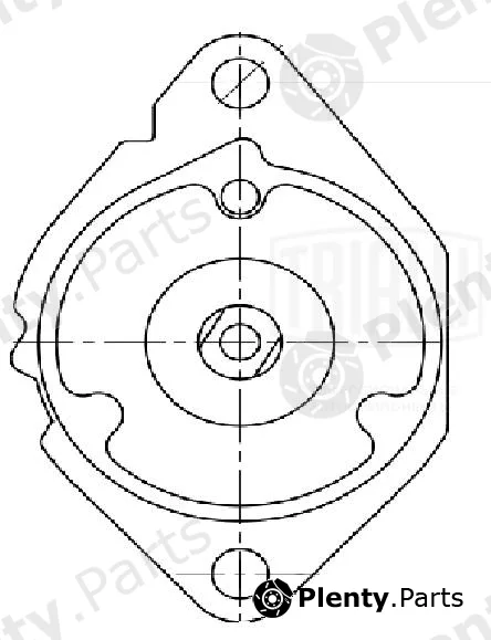 Trialli CM5469 — Belt Tensioner, V-ribbed belt